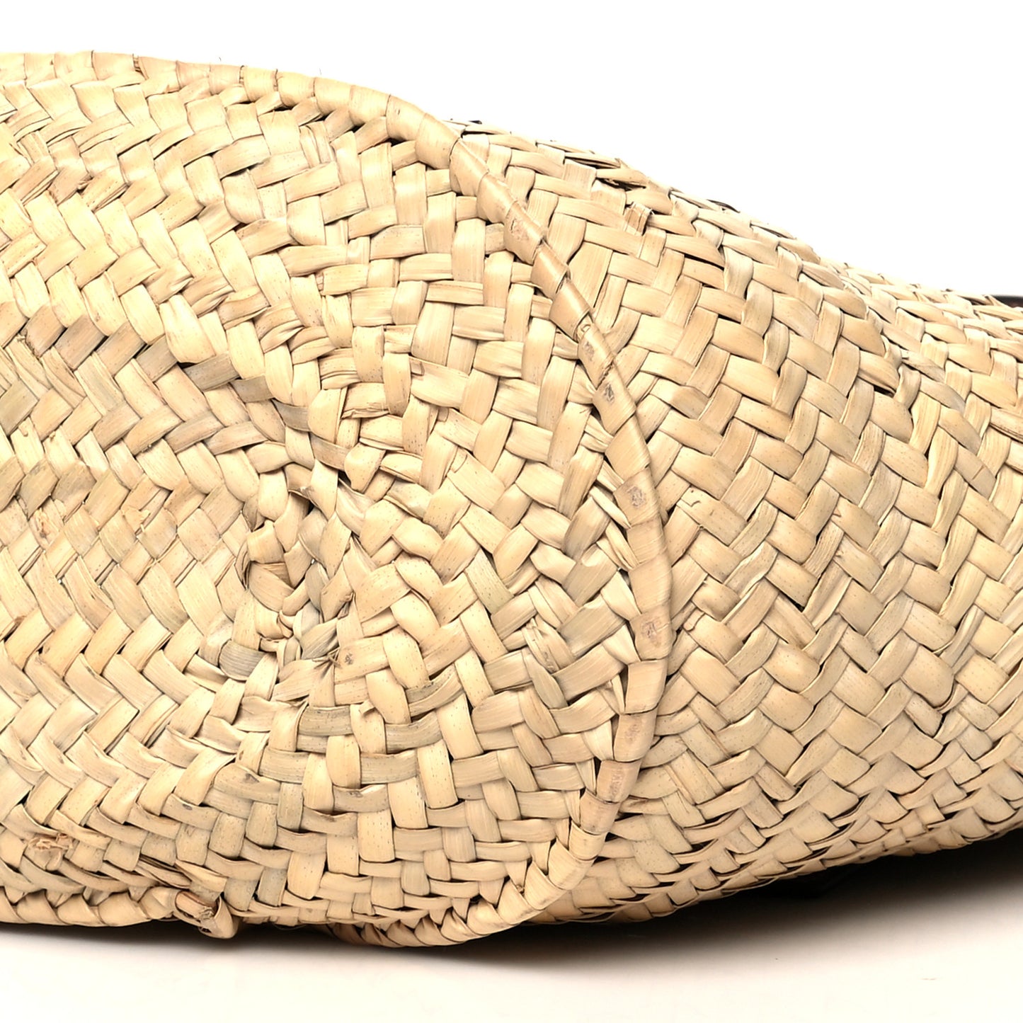 Raffia Large Basket Tote Bag Natural Tan
