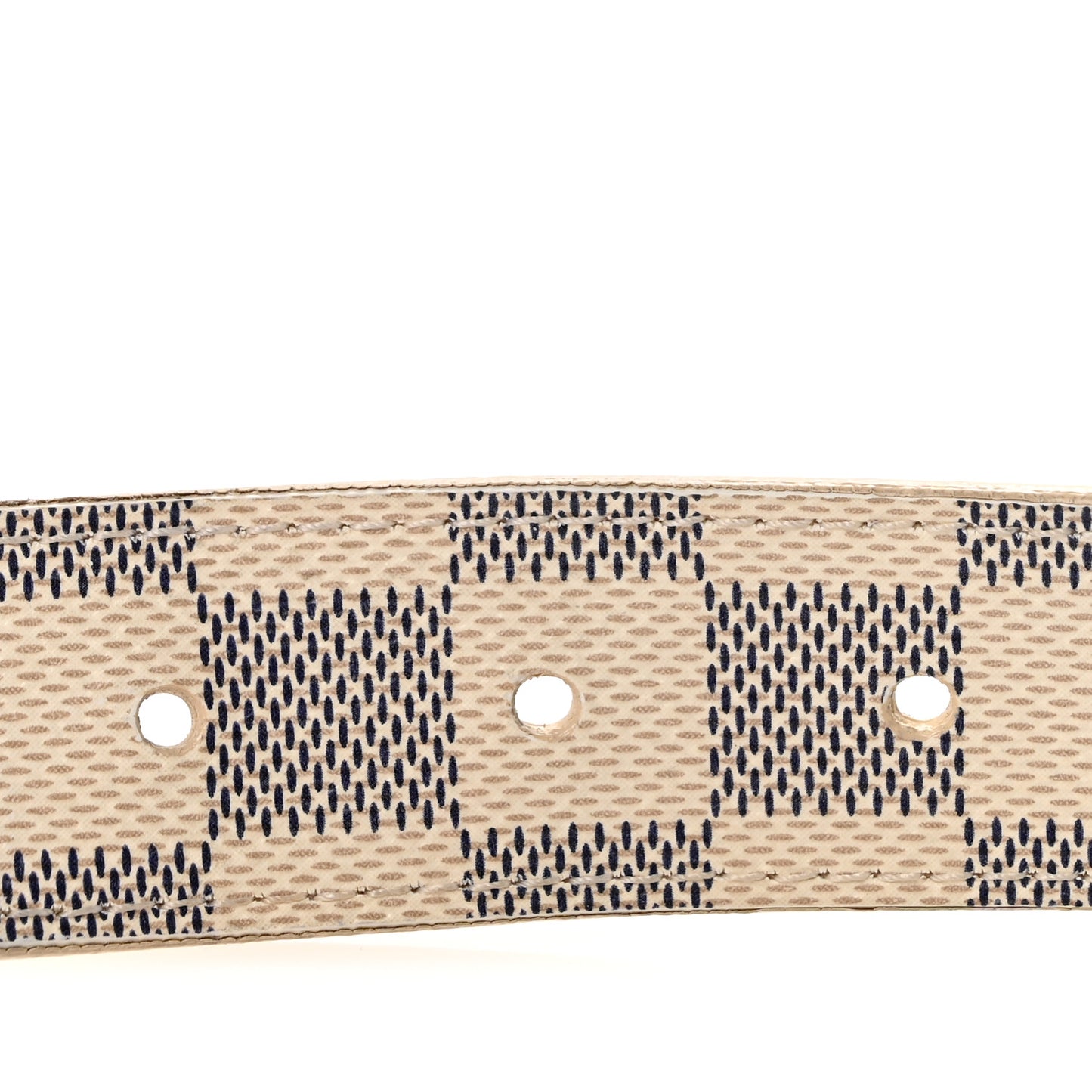 Mini Damier Azur 25mm LV Initiales Belt 80 32