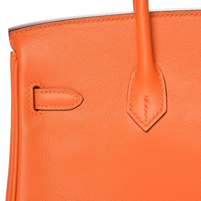 Hermes Swift Birkin 25 Orange 28 of 30