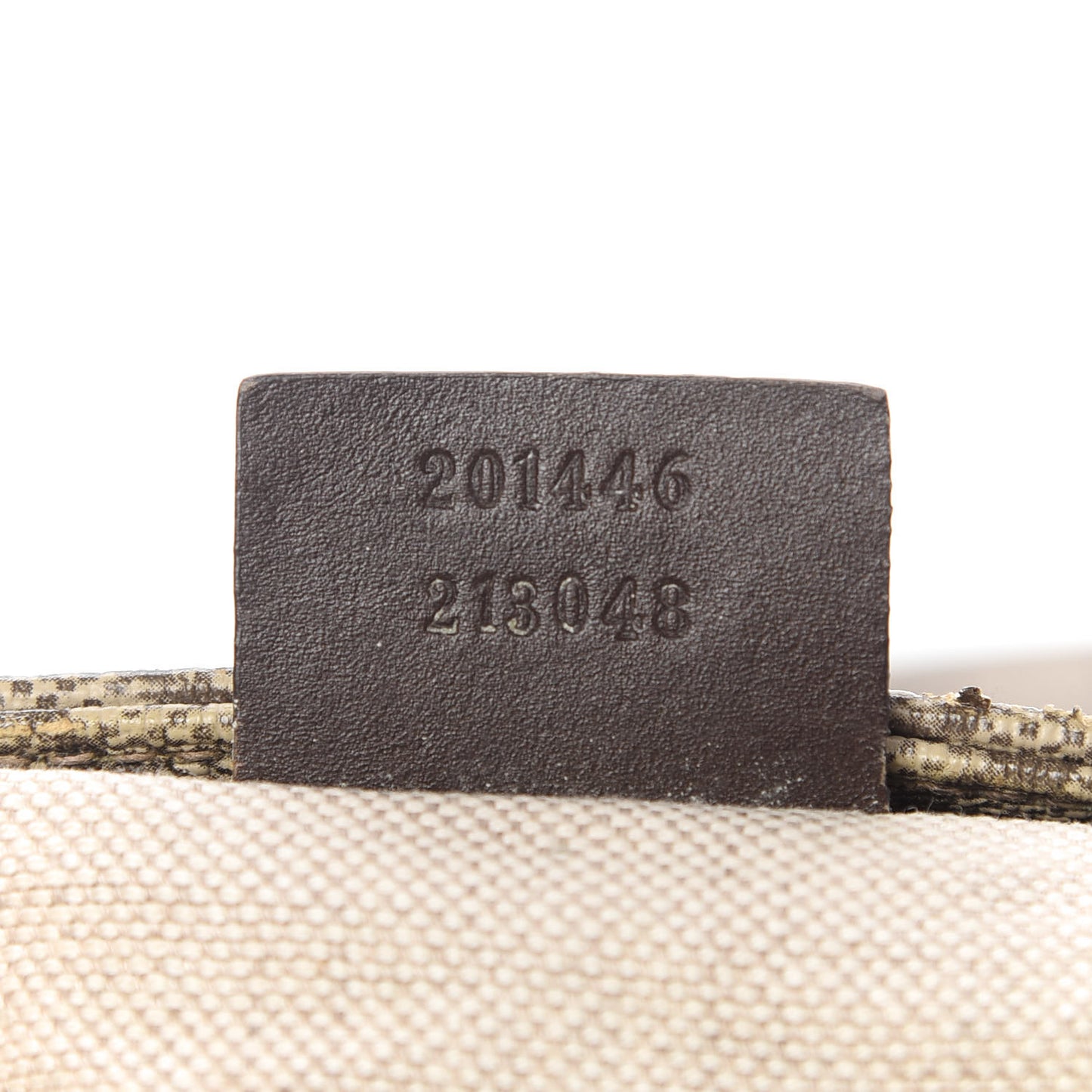GG Supreme Monogram Medium Flat Messenger Bag Dark Brown