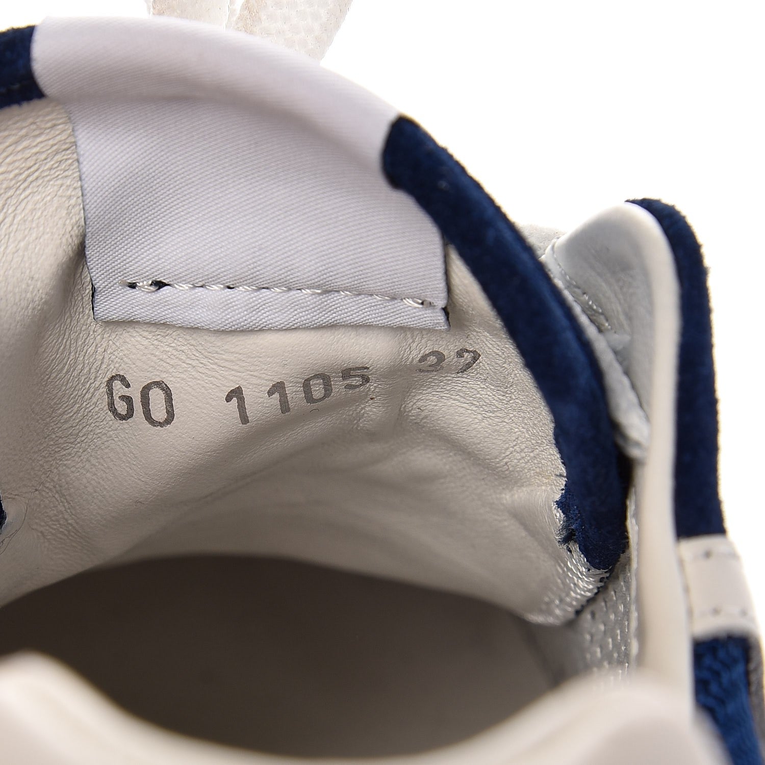 Louis Vuitton Suede Run Away Sneakers 37 Blue 7 of 9