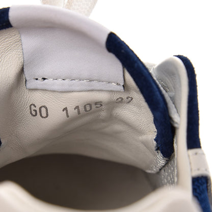 Louis Vuitton Suede Run Away Sneakers 37 Blue 7 of 9