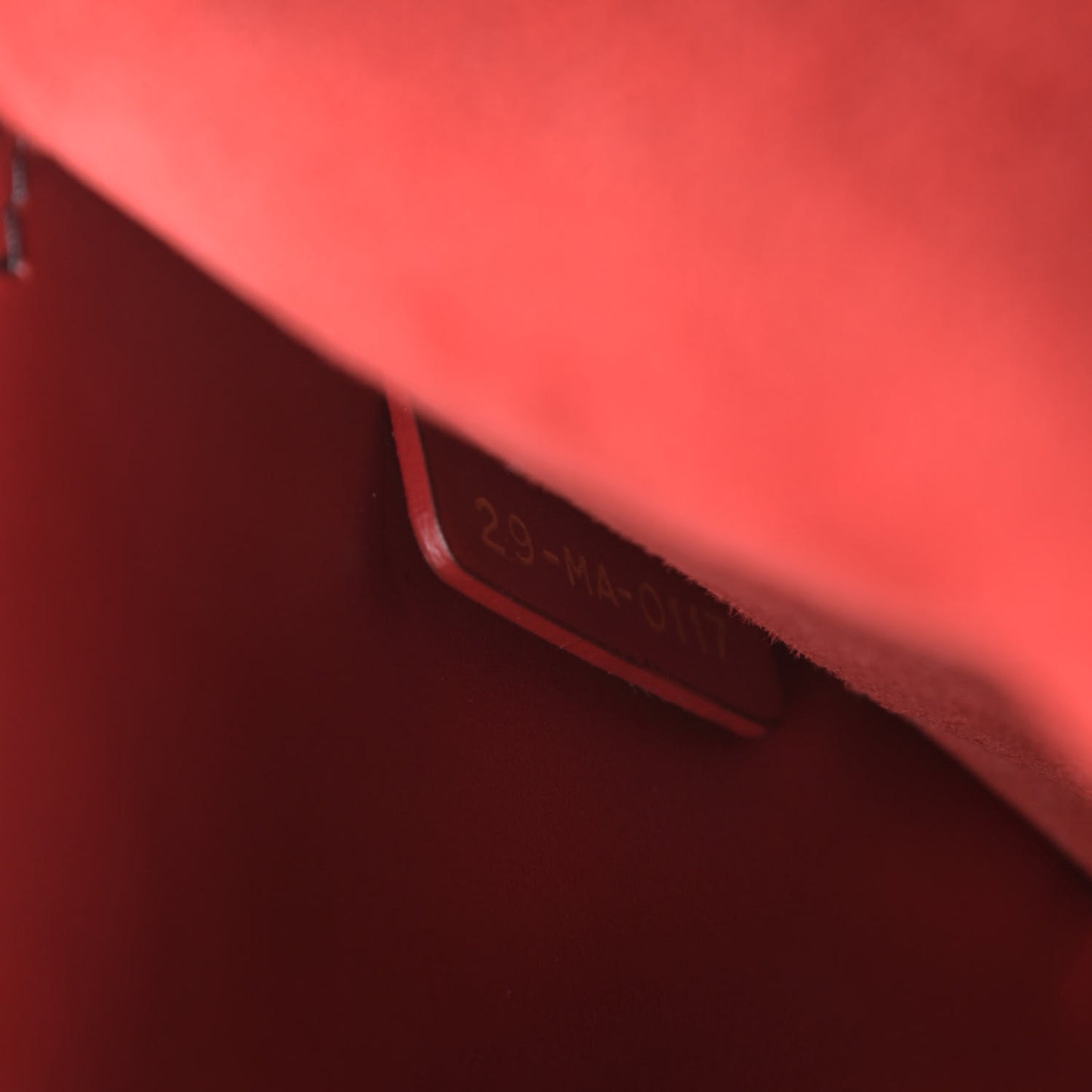 Calfskin J'Adior Chain Flap Bag Red
