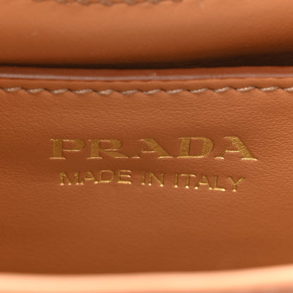 Prada Wicker Arque Shoulder Bag Natural 6 of 9