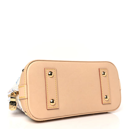 Louis Vuitton LV x TM Monogram Multicolor Alma BB White 4 of 9