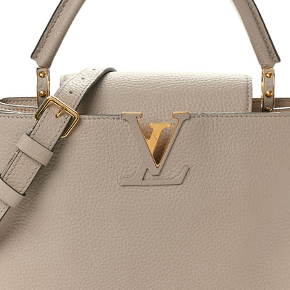 Louis Vuitton Taurillon Capucines PM Galet 7 of 11