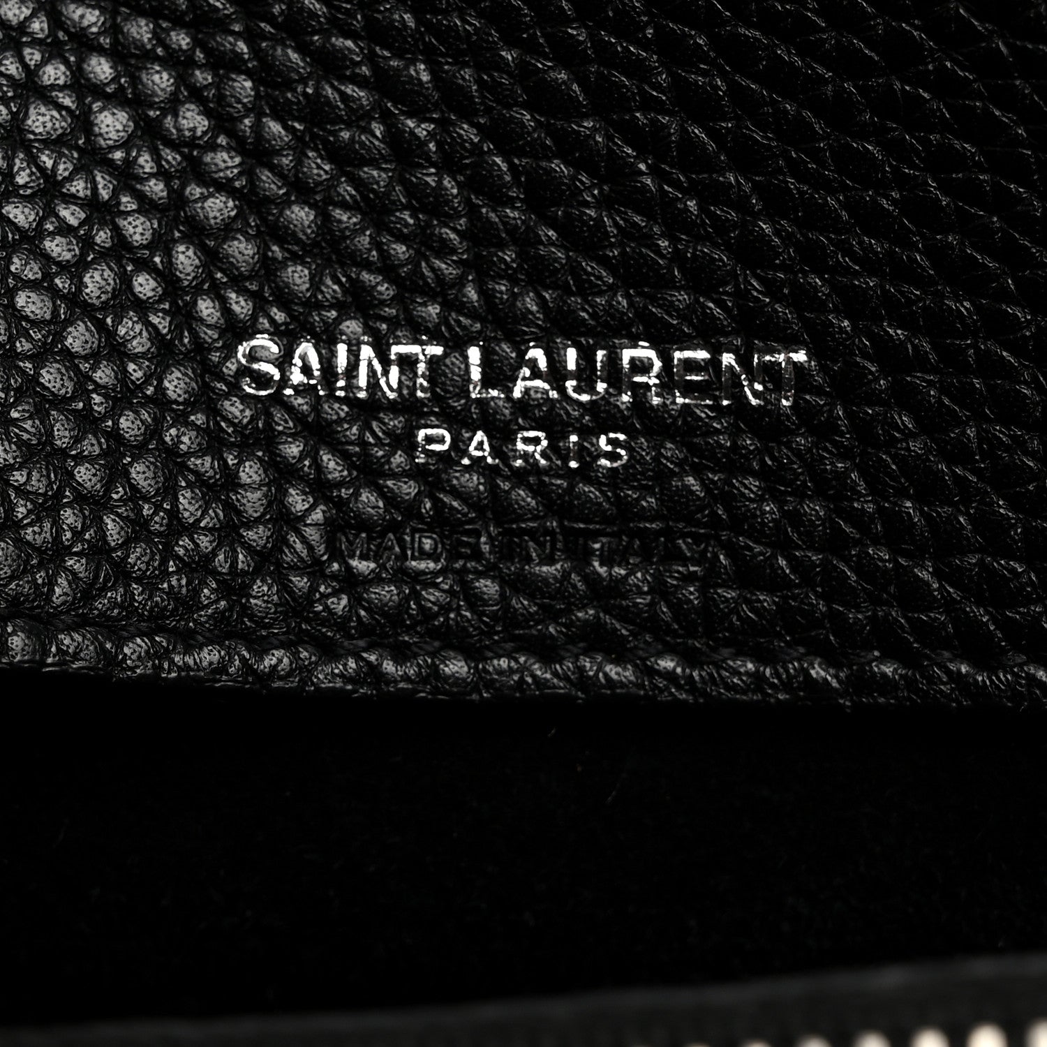 Saint Laurent Grained Calfskin Baby Sac De Jour Souple Black 6 of 10