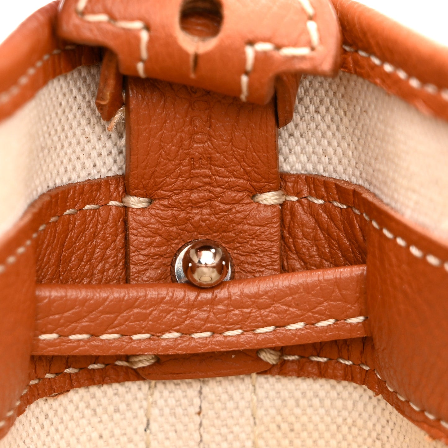 Goyardine Petit Flot Bucket Bag PM Black Gold