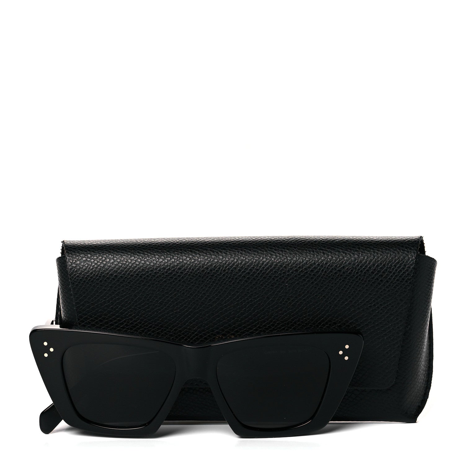 Celine Acetate Cat Eye Sunglasses CL40187I Black 8 of 8
