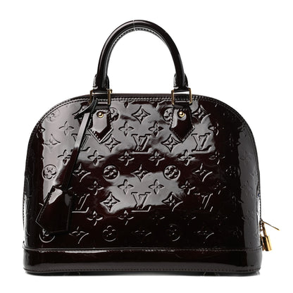 Louis Vuitton Vernis Alma PM Amarante 1 of 9