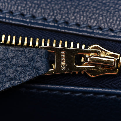 Hermes Togo Birkin 30 Deep Bleu 13 of 36
