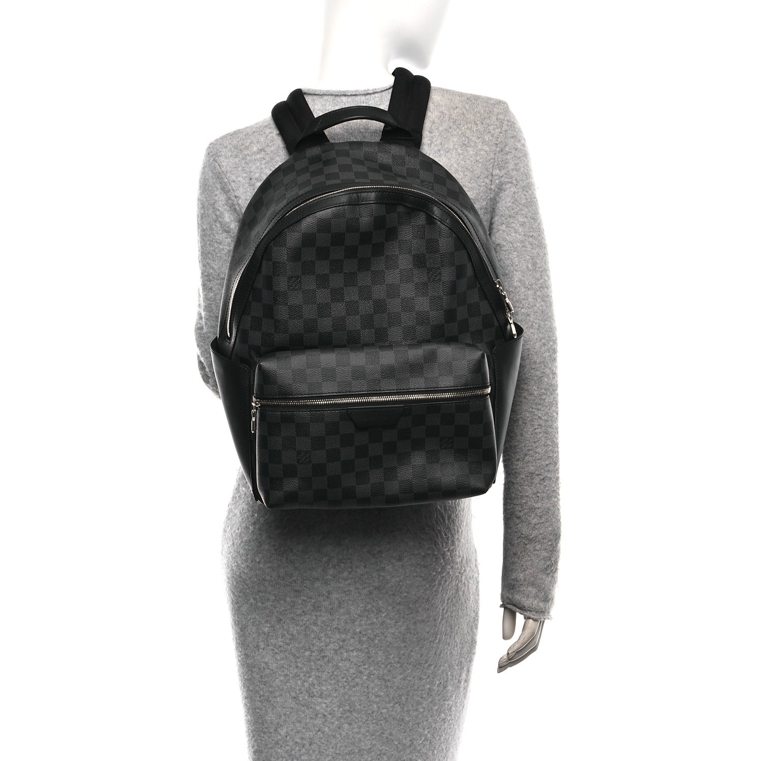 Louis Vuitton Damier Graphite Discovery Backpack PM 2 of 9
