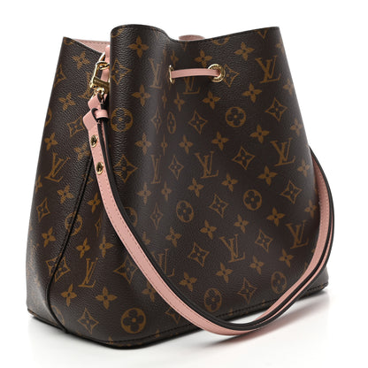 Louis Vuitton Monogram Neonoe MM Rose Poudre 3 of 9