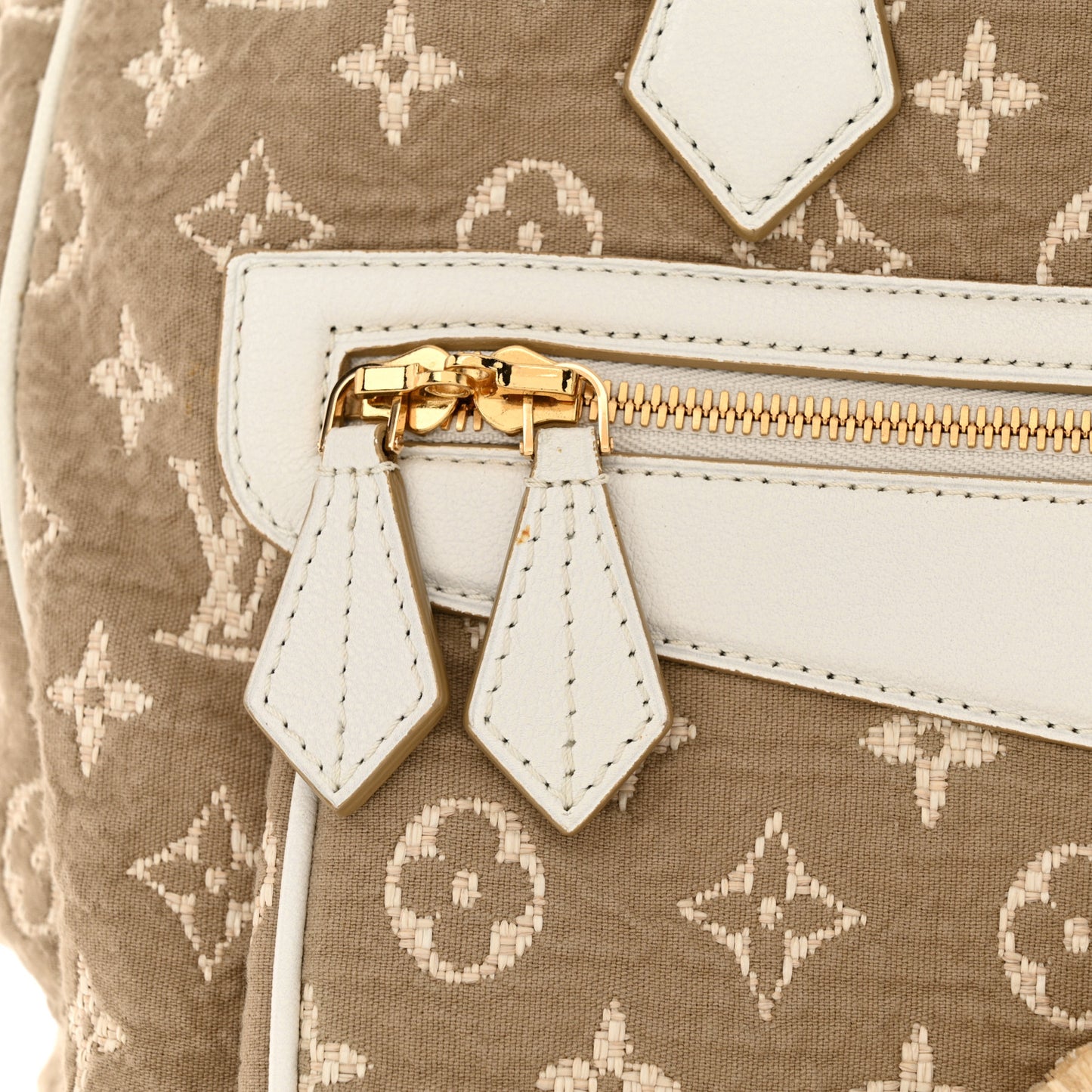 Monogram Sabbia Cabas GM White