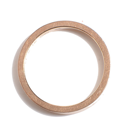 Cartier 18K Yellow Gold 3mm C De Wedding Band Ring 53 6.25 4 of 4