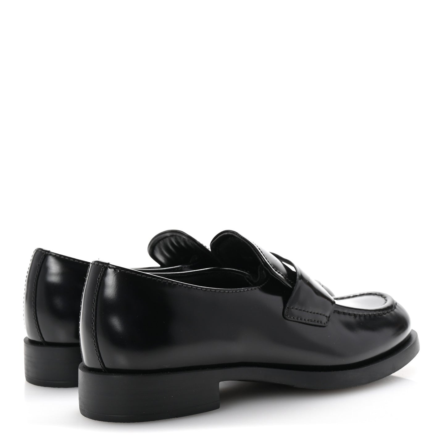 Spazzolato Loafers 37 Black