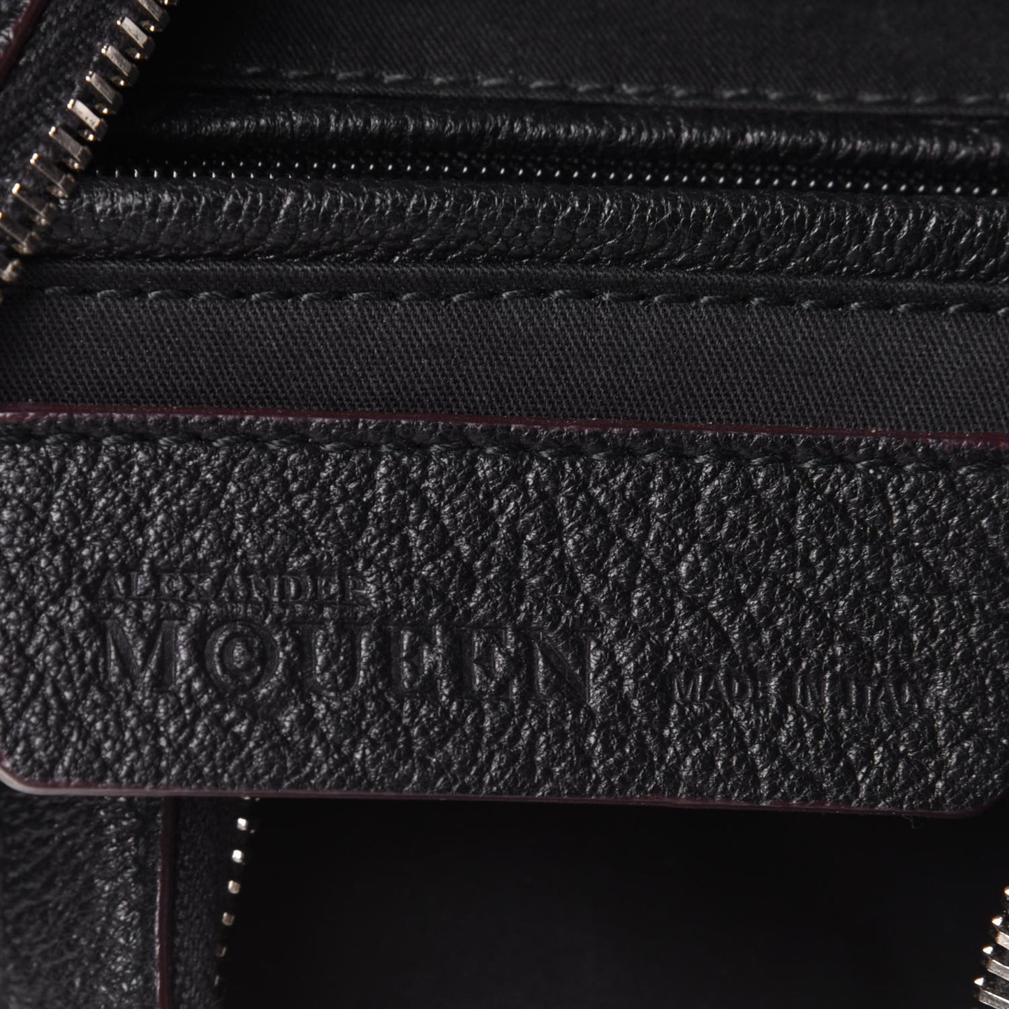 Calfskin De Manta Clutch Black