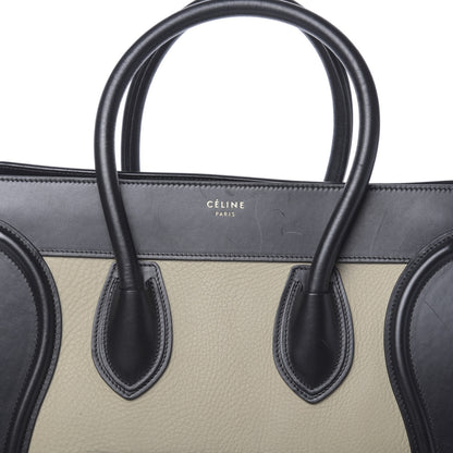 Celine Elephant Calfskin Mini Tri-Color Luggage Beige 8 of 13