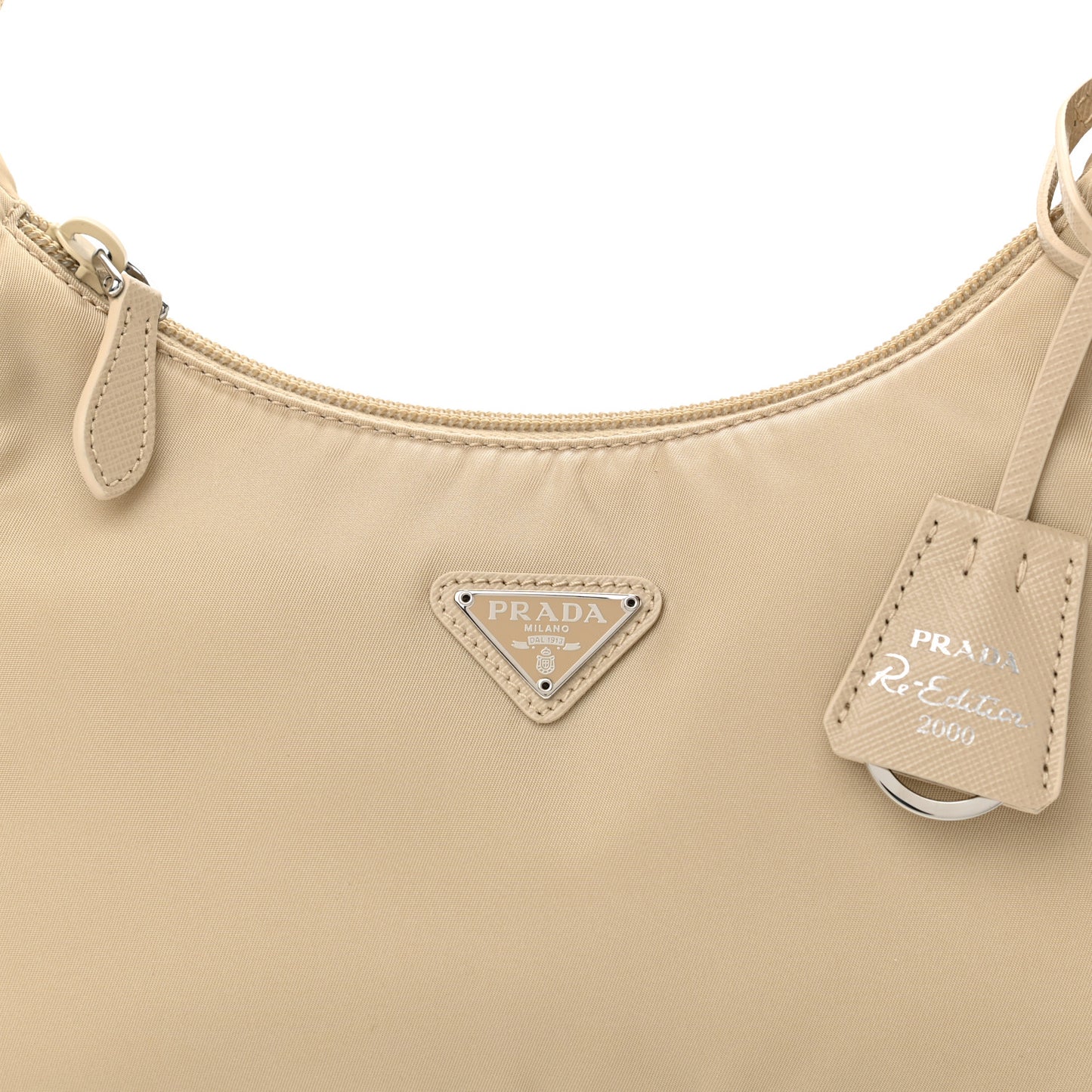 Tessuto Nylon Mini Re-Edition 2000 Bag Cammeo