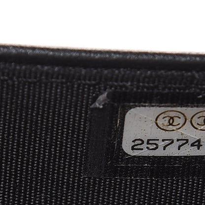 Chanel Caviar Quilted Boy Wallet On Chain WOC Black 8 of 12
