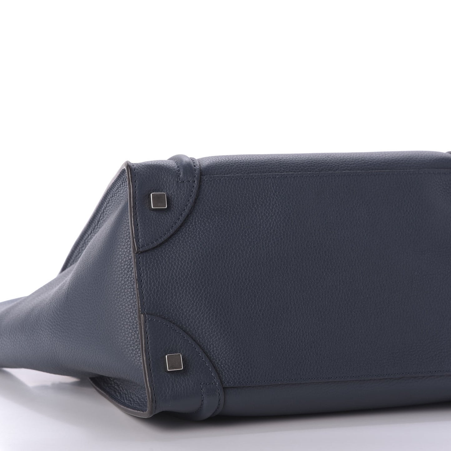 Drummed Calfskin Mini Luggage Orage