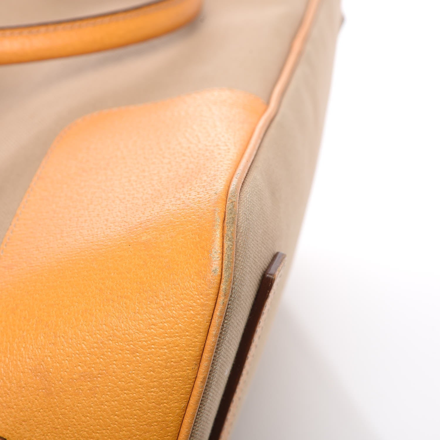 Prada Canapa Cinghiale Frame Bowler Yellow 22 of 23