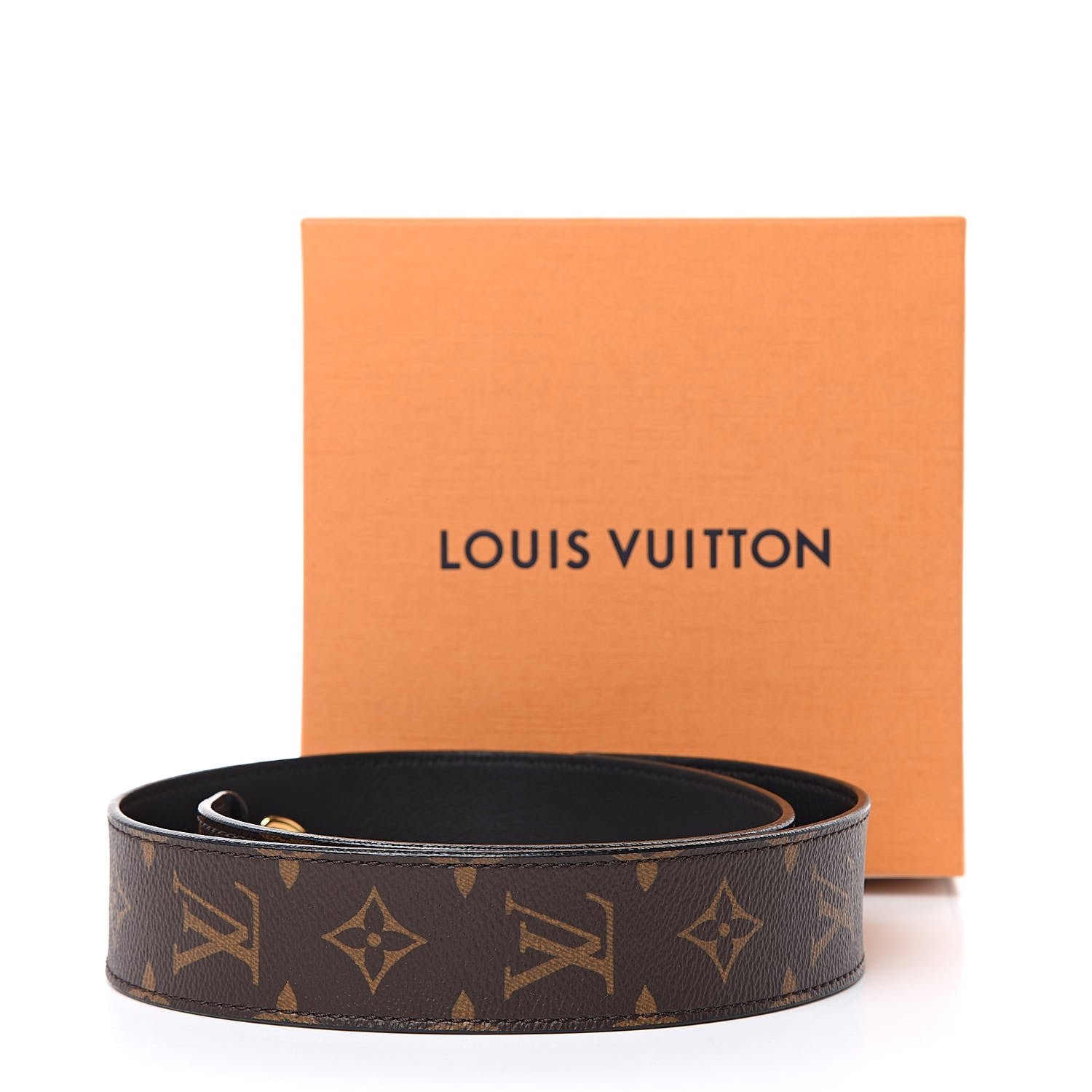 Louis Vuitton Monogram Bandouliere Shoulder Strap Black 6 of 6