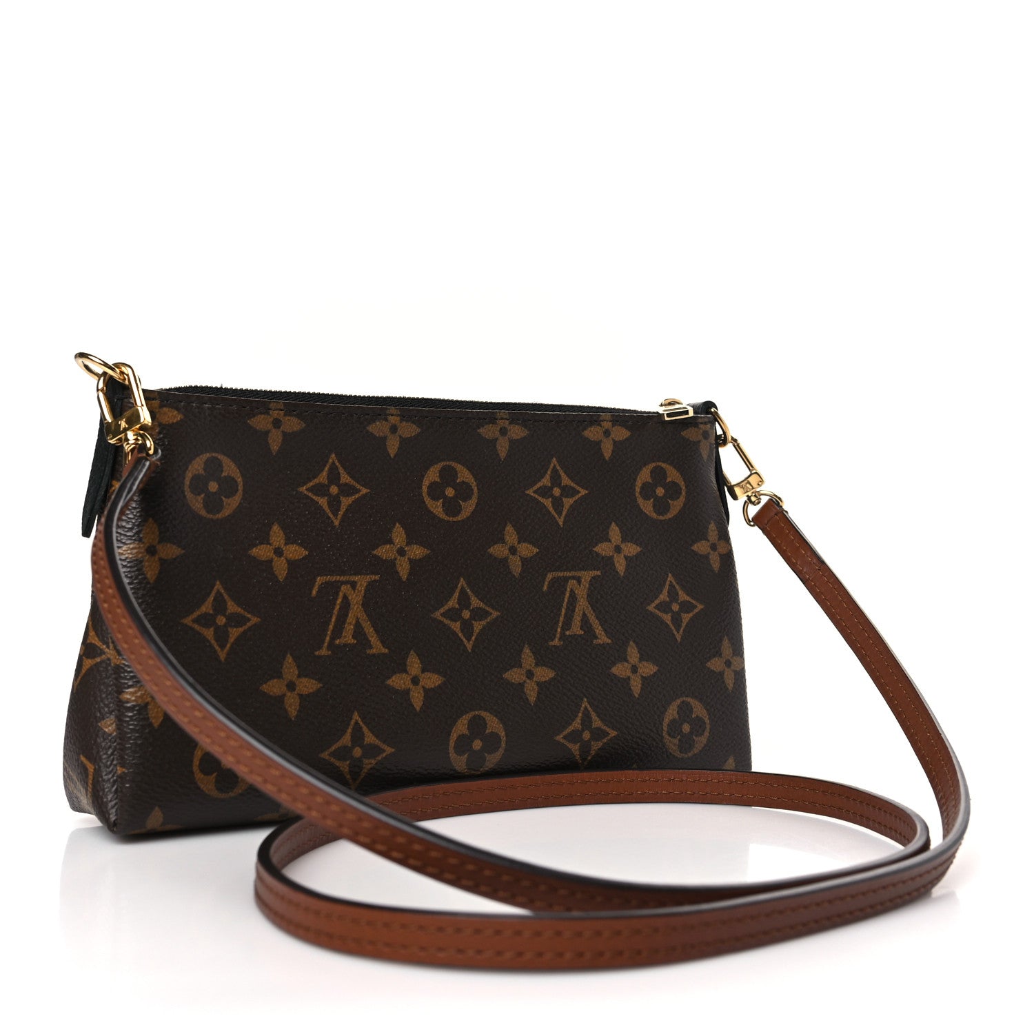 Louis Vuitton Monogram Pallas Clutch Black 3 of 9