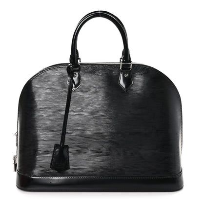 Louis Vuitton Epi Alma MM Black 1 of 9