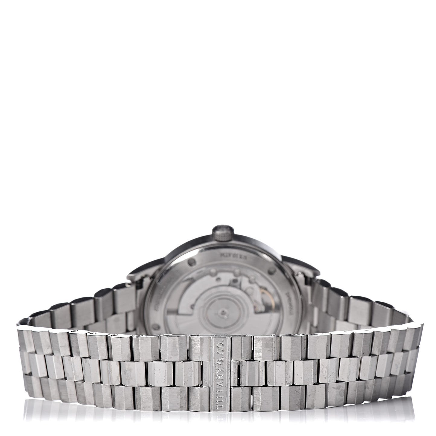 Stainless Steel Diamond 34mm CT60 3-Hand Automatic Watch Pink