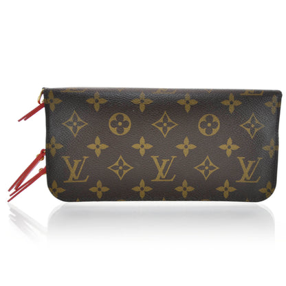 Louis Vuitton Monogram Kusama Waves Insolite Wallet Red 1 of 9