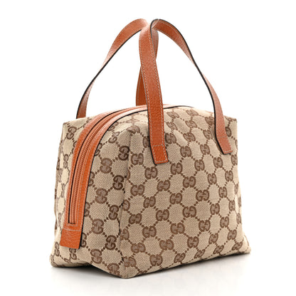 Gucci Monogram Large Balthus Cosmetic Pouch Brown 2 of 13