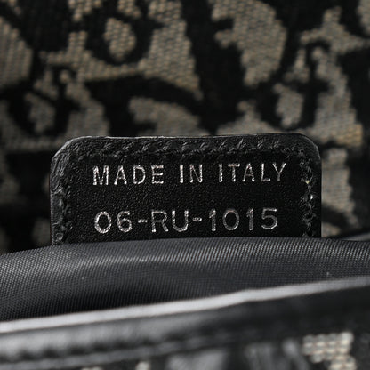 Christian Dior Monogram Saddle Bag Bag Black 7 of 19