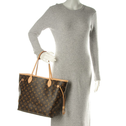 Louis Vuitton Monogram Neo Neverfull MM Rose Ballerine 2 of 8