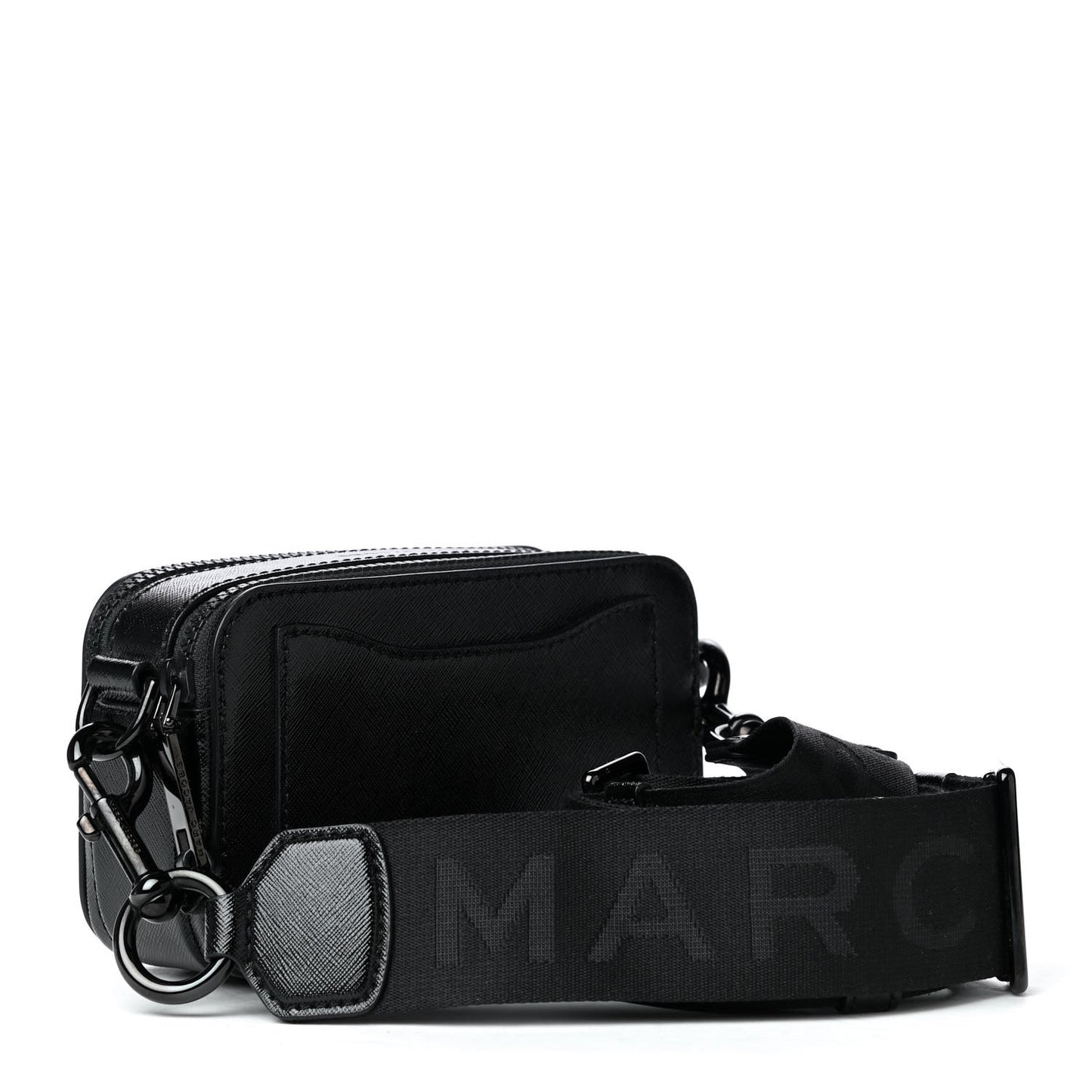 Saffiano Snapshot Camera Bag Black