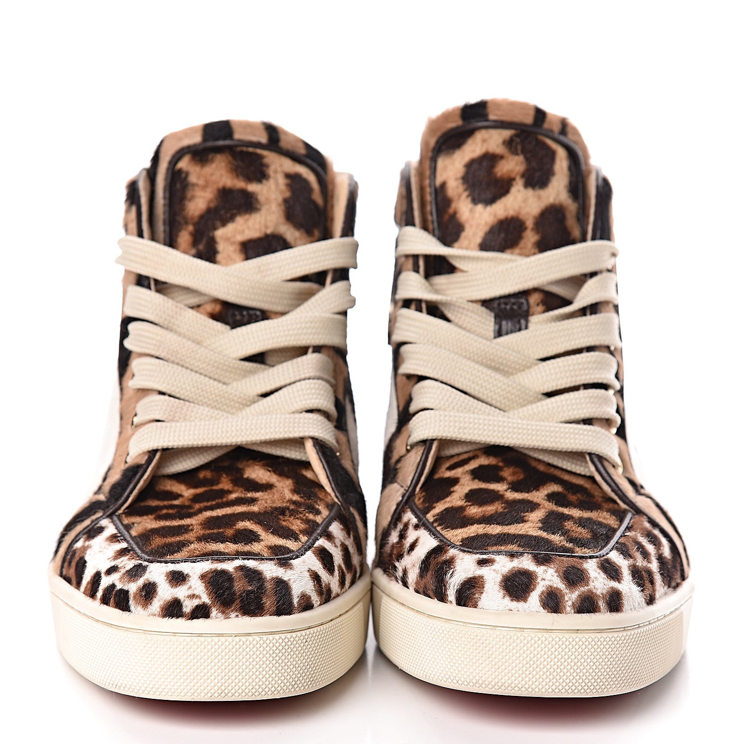 Christian Louboutin Calf Hair Animal Print Rantus Orlato Flat Sneakers 39.5 Multicolor 2 of 11
