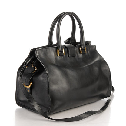Saint Laurent Calfskin Small Classic Y Cabas Black 3 of 8