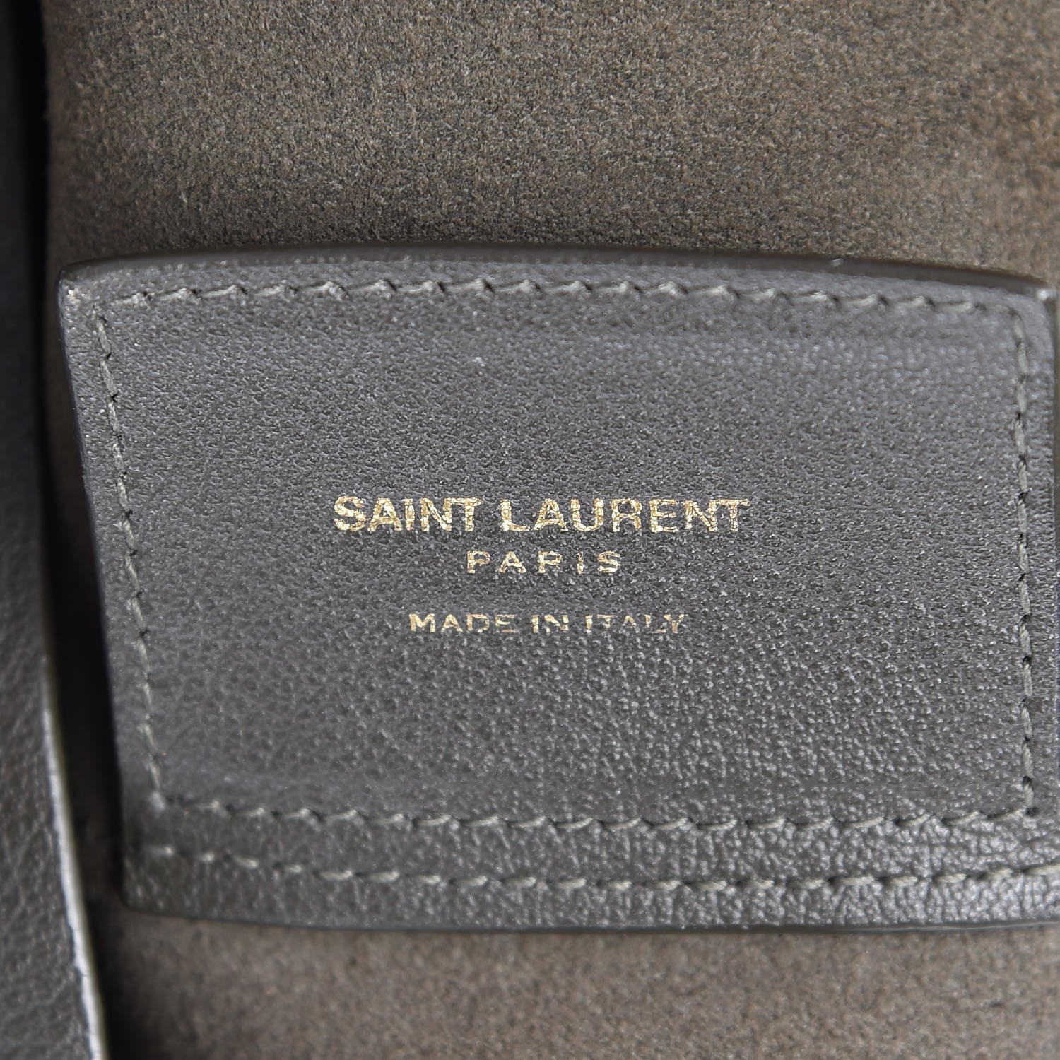 Saint Laurent Calfskin Large Shopping Earth 9 of 19