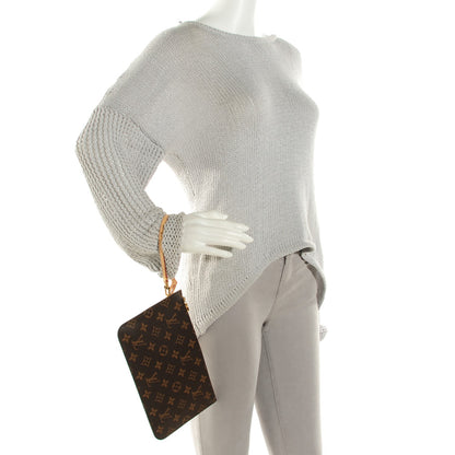 Louis Vuitton Monogram Neverfull MM GM Pochette 2 of 8