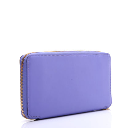 Louis Vuitton Calfskin Articles de Voyage Zippy Wallet Lilac 3 of 10