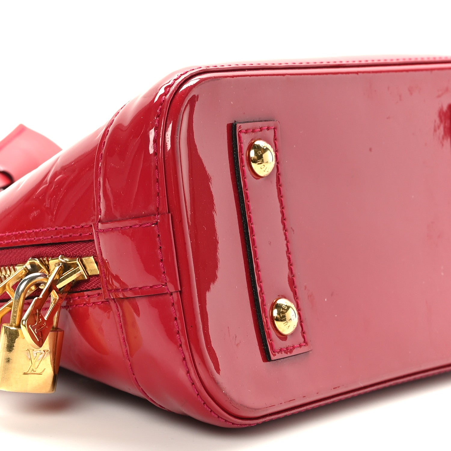 Louis Vuitton Vernis Alma BB Rose Indien 7 of 8