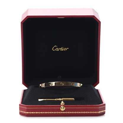 Cartier 18K Yellow Gold LOVE Bracelet 18 7 of 7