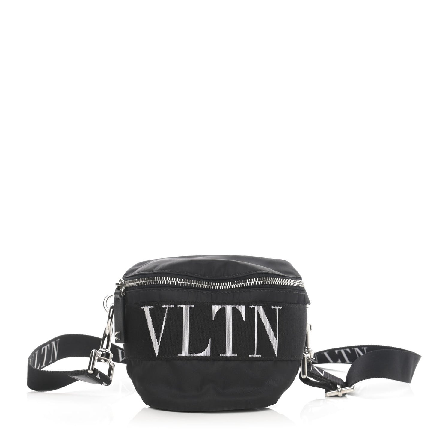 Nylon VLTN Shoulder Bag Black