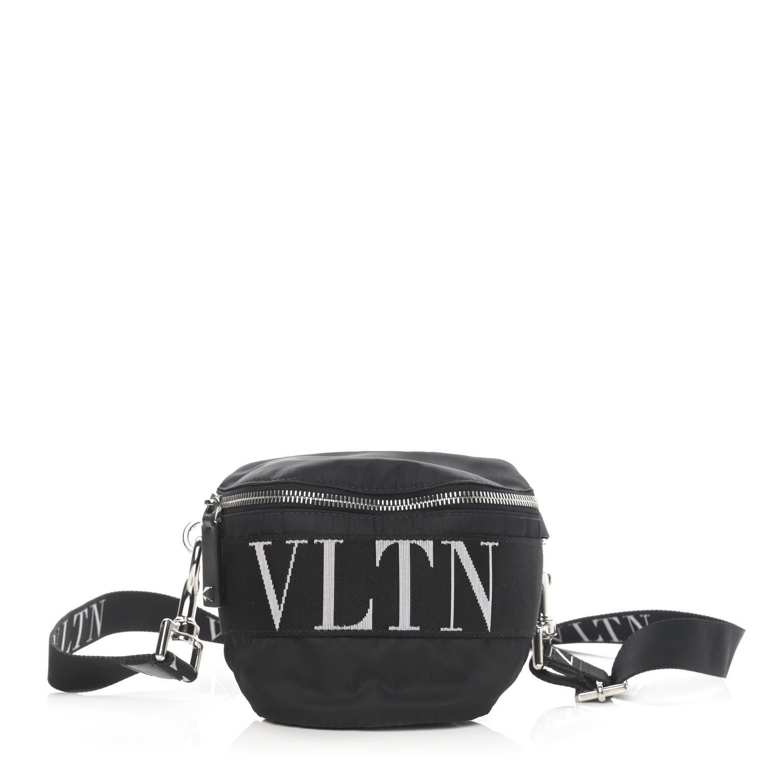 Valentino Garavani Nylon VLTN Shoulder Bag Black 1 of 9
