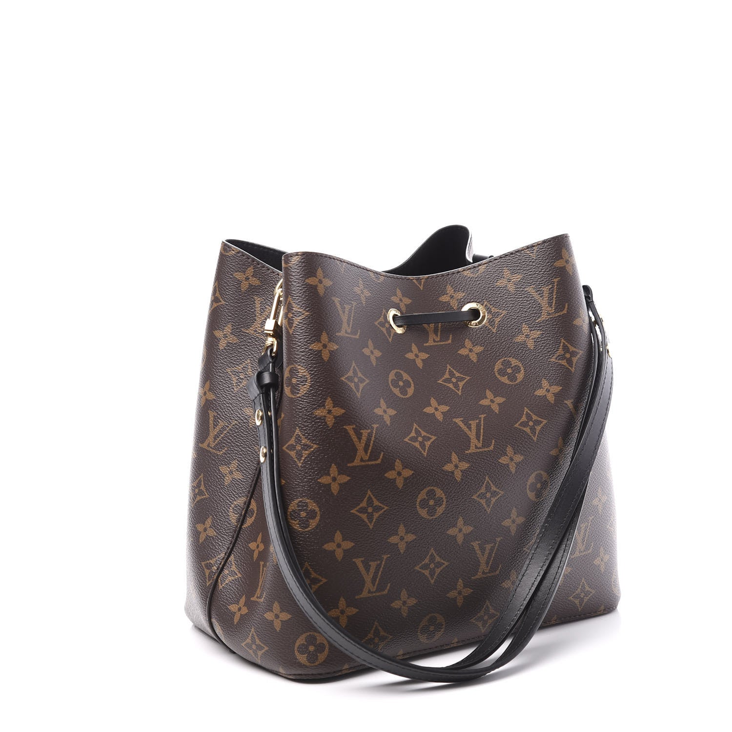 Louis Vuitton Monogram Neonoe MM Black 2 of 9