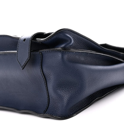 Proenza Schouler Grained Calfskin Medium PS1 Plus Satchel Indigo 10 of 10