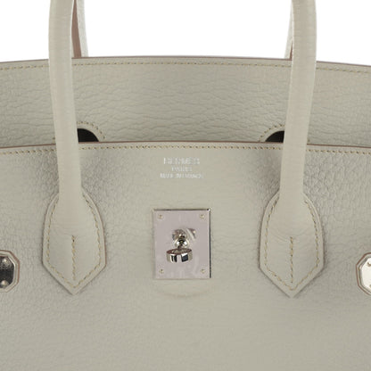 Hermes Taurillon Clemence Birkin 35 Gris Perle 14 of 15