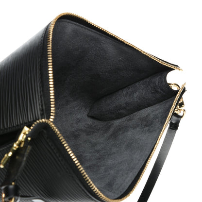 Louis Vuitton Epi Pochette Accessories 24 Black 5 of 9