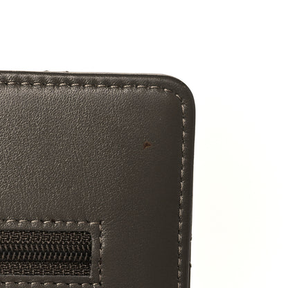 Chanel Patent Quilted Wallet On Chain WOC Brown 9 of 9