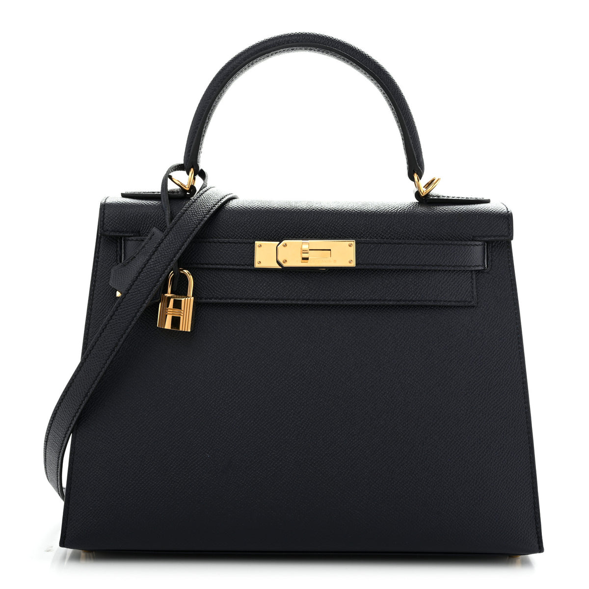 Epsom Kelly Sellier 28 Bleu Indigo